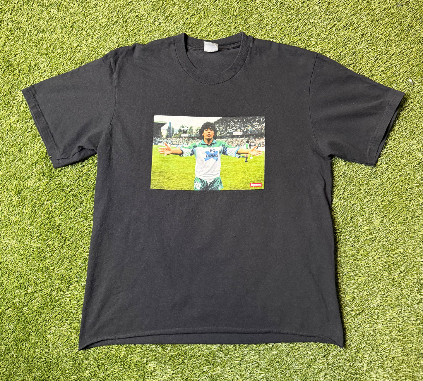 Supreme Maradona Tee Black