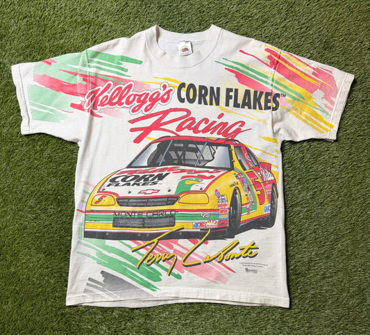 Vintage Kelloggs Racing Terry Labonte T Shirt
