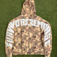 Survivors Remorse Reversible Waffle Zip Up Camo/Orange