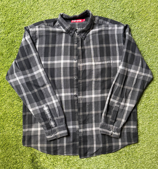 Supreme Black/Gray Flannel