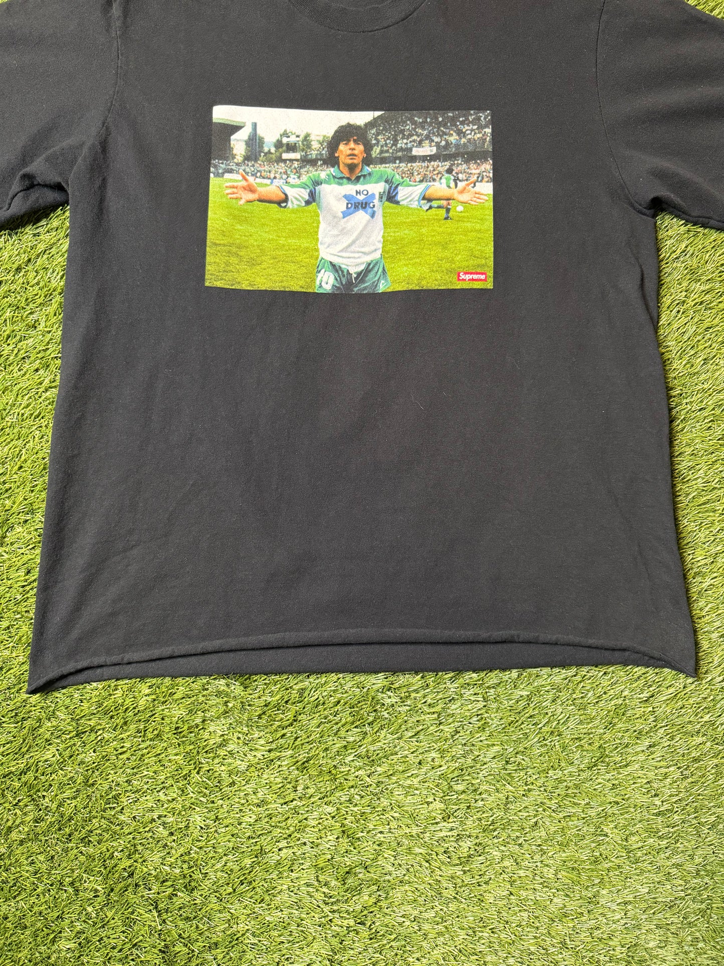 Supreme Maradona Tee Black