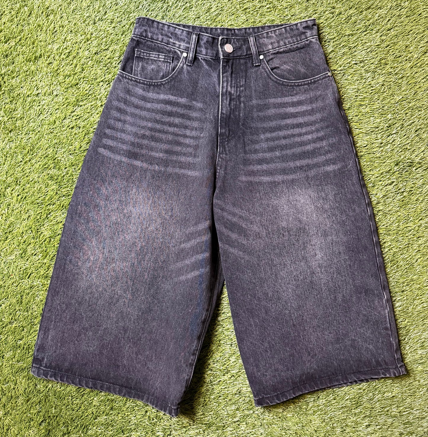 Basket Case Gallery Black Jean Shorts