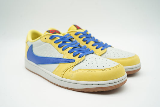 Jordan 1 Retro Low OG SP Travis Scott Canary (Womens)