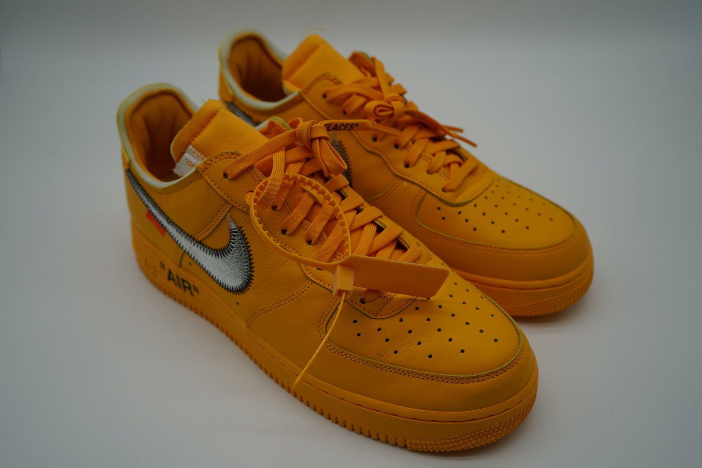 Nike Air Force 1 Low Off-White ICA University Gold