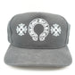 Chrome Hearts Horseshoe Denim Baseball Hat