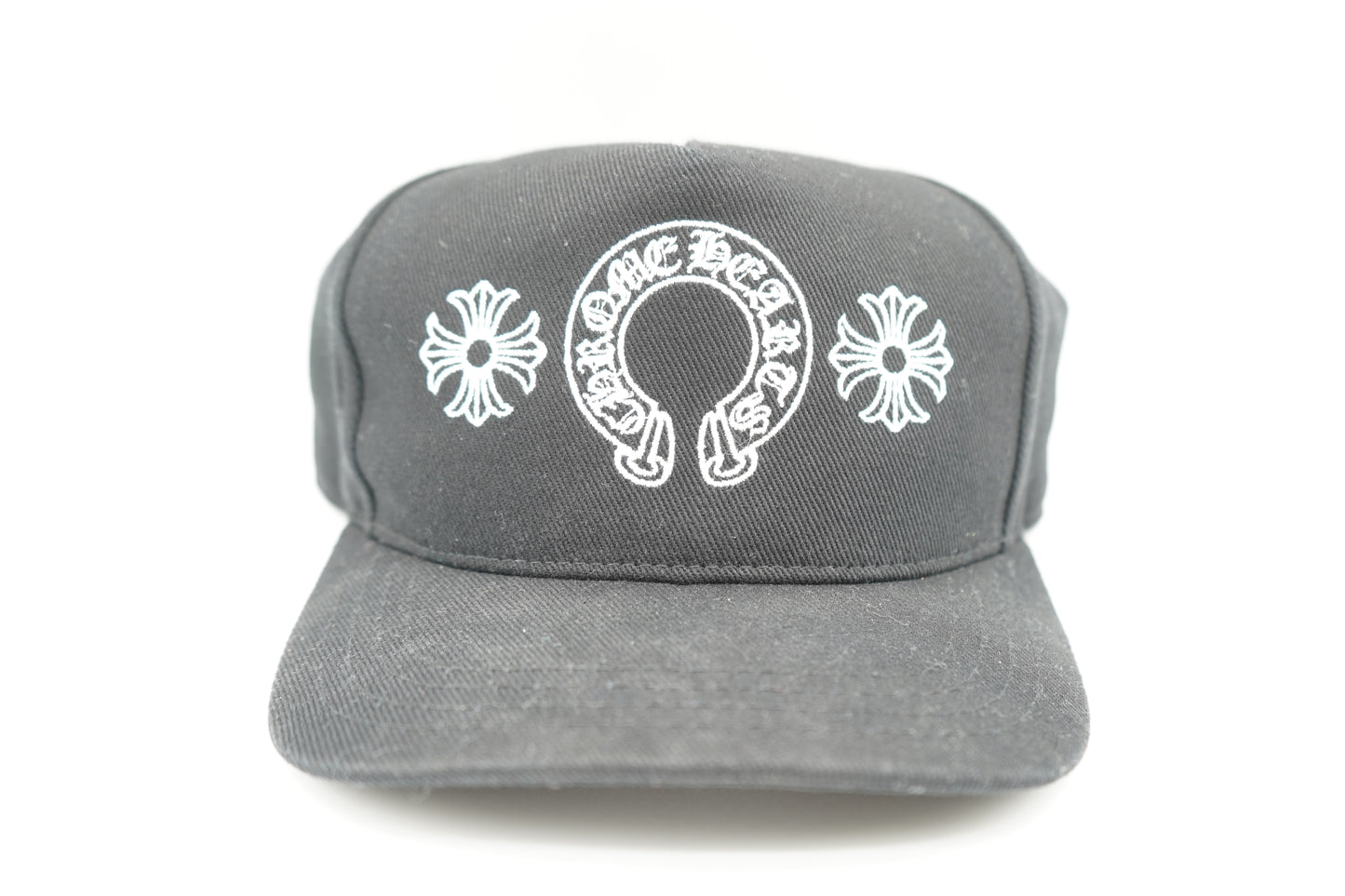Chrome Hearts Horseshoe Denim Baseball Hat