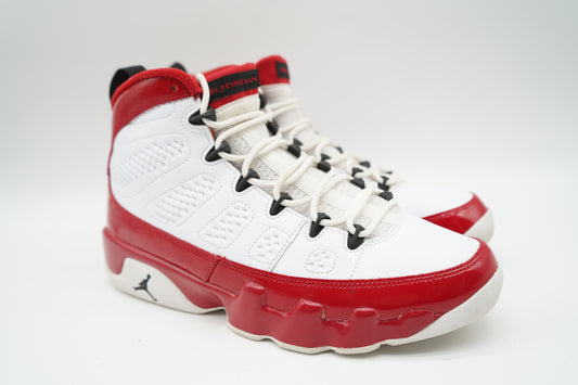 Jordan 9 Retro White Gym Red