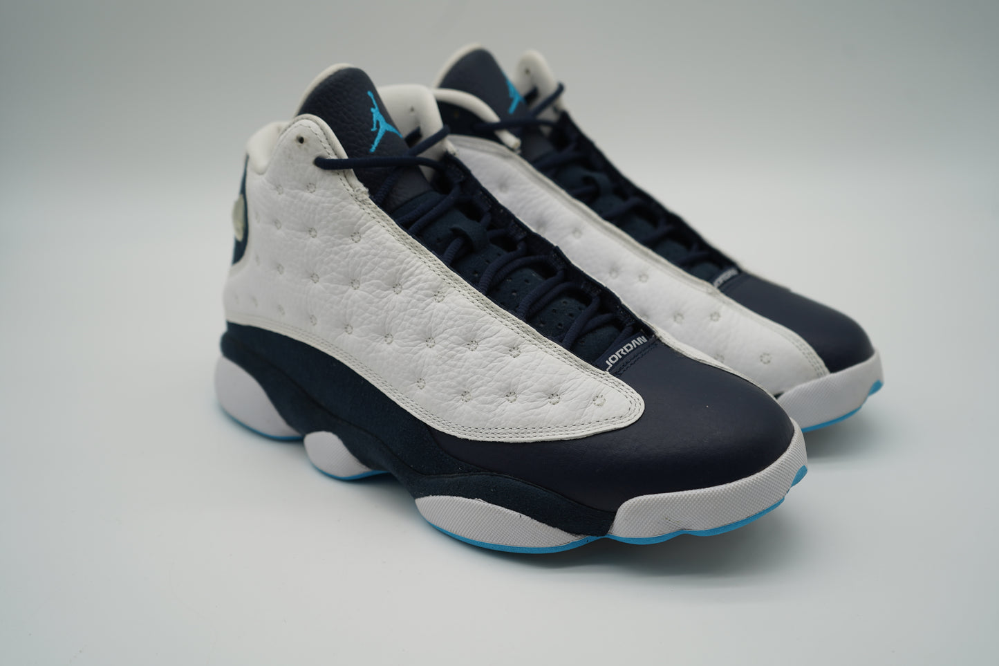 Jordan 13 Retro Obsidian Powder Blue White