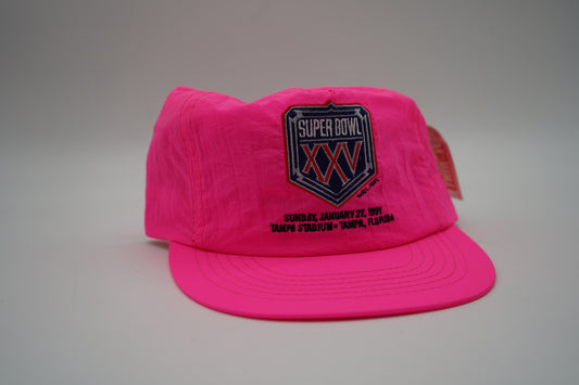 Vintage 1991 Superbowl XXV Snapback hat