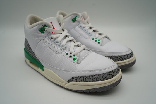 Jordan 3 Retro Lucky Green (Women's)