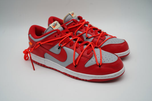 Nike Dunk Low Off-White University Red
