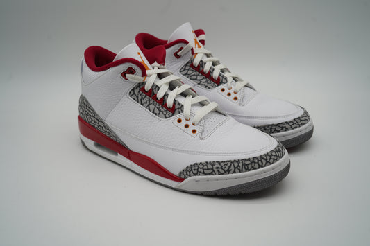 Jordan 3 Retro Cardinal Red