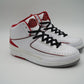 Jordan 2 Retro White Red (2014)