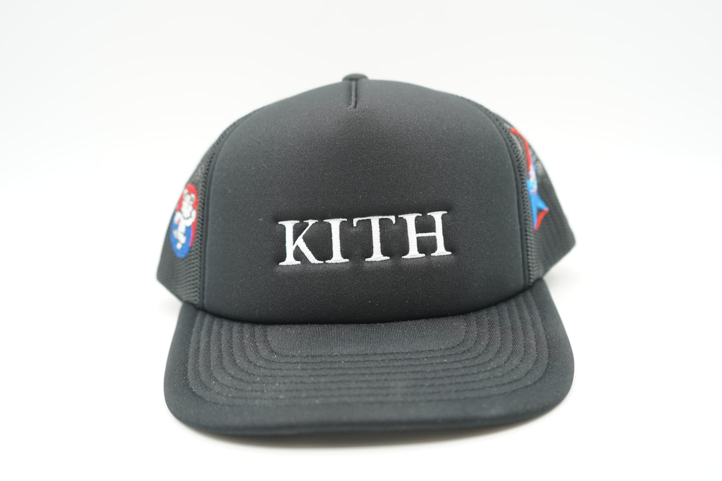 Kith Olympic Heritage Black Trucker Hat