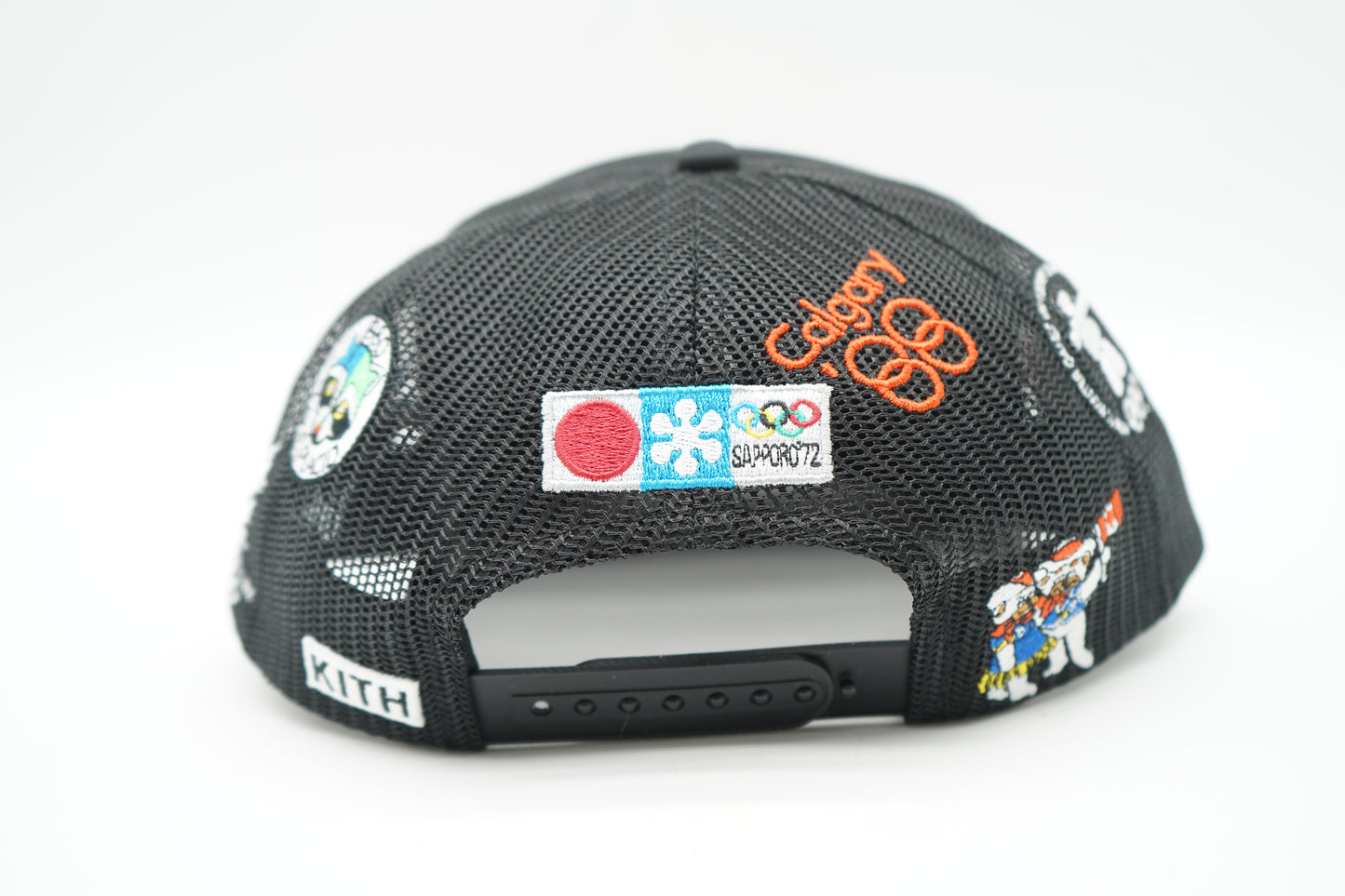 Kith Olympic Heritage Black Trucker Hat