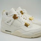 Jordan 4 Retro Metallic Gold (Women's)