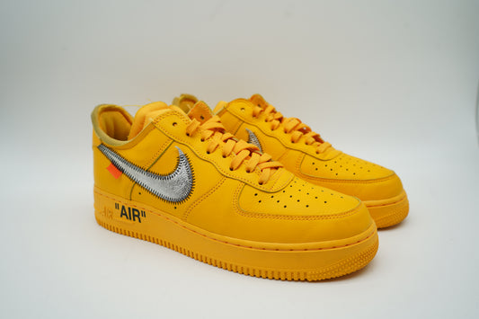 Nike Air Force 1 Low Off-White ICA University Gold