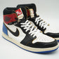 Jordan 1 Retro High OG SP Fragment x Union LA Varsity Red Sport Royal