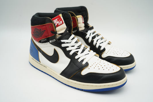 Jordan 1 Retro High OG SP Fragment x Union LA Varsity Red Sport Royal