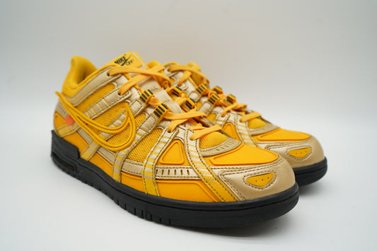 Nike Air Rubber Dunk Off-White University Gold