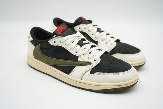 Jordan 1 Retro Low OG SP Travis Scott Olive (Women's)