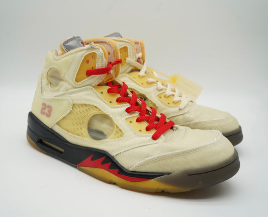 Jordan 5 Retro Off-White Sail