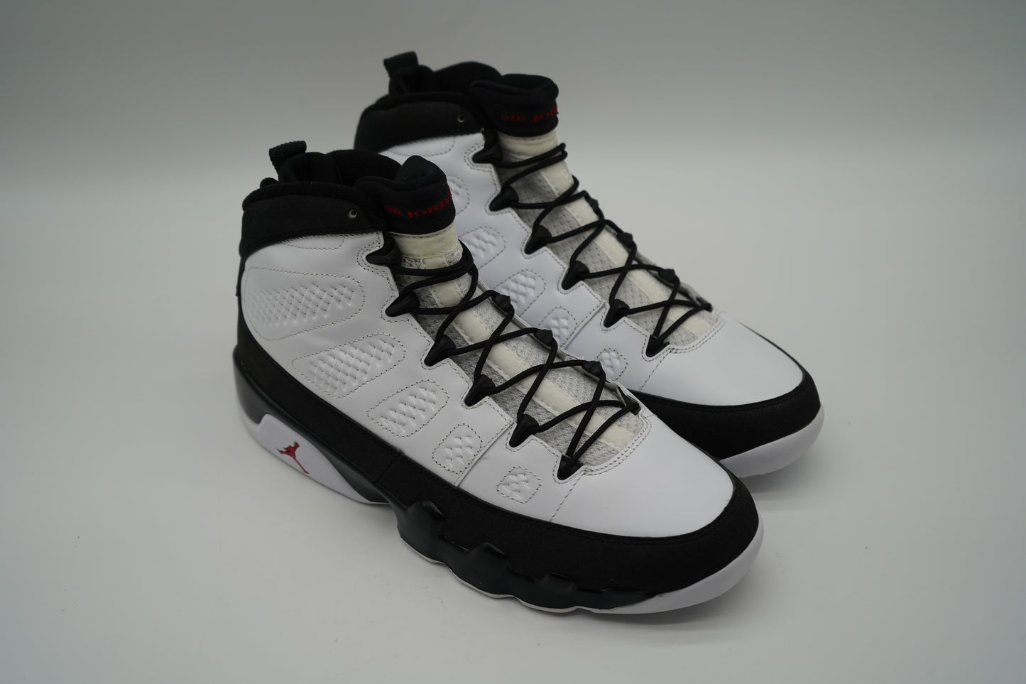 Jordan 9 Retro White Black Red (2010)