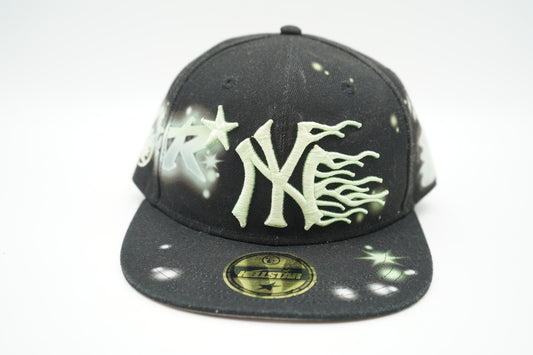 Hellstar NY Fitted Graffiti Hat