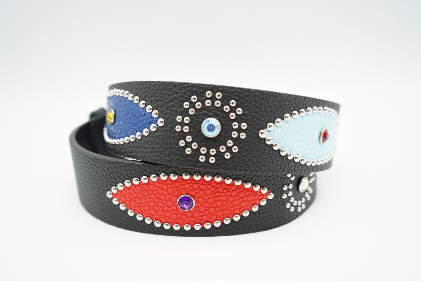 Engineered By Dre Black Cowhide Belt