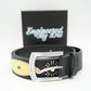 Engineered By Dre Black Cowhide Belt