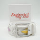 Engineered By Dre White Cowhide Belt