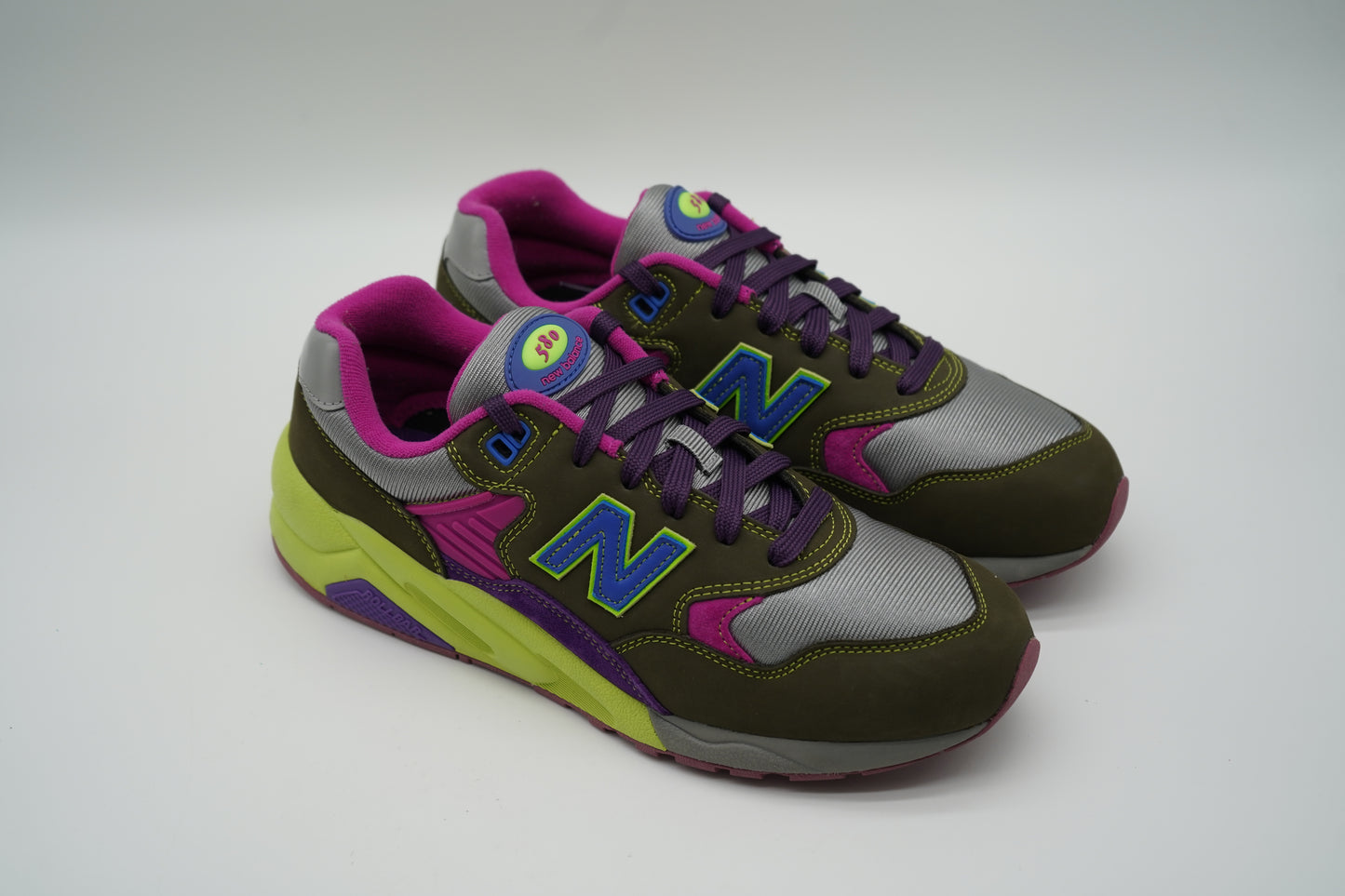 New Balance 580 Stray Rats Khaki Purple