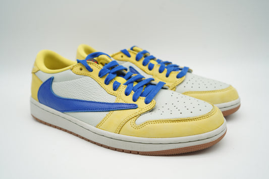 Jordan 1 Retro Low Travis Scott Canary (Women's)