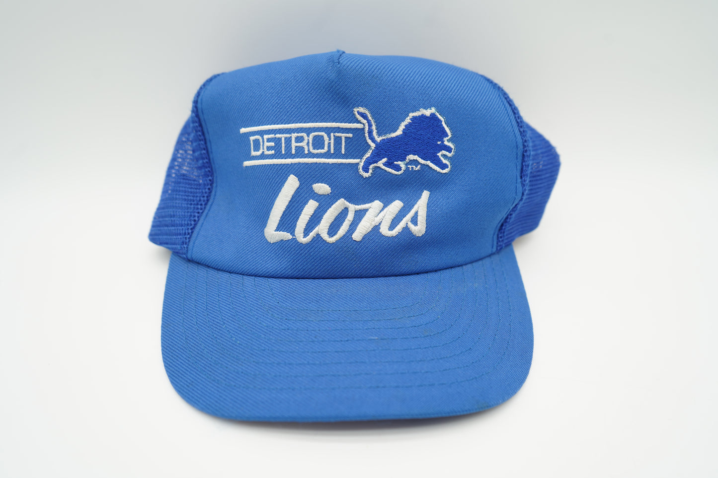 Vintage 80's Detroit Lions Trucker Hat