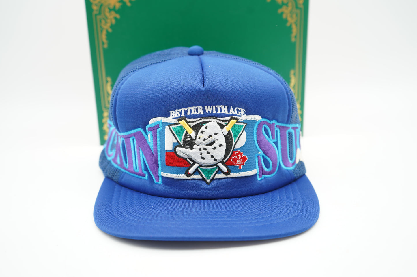 Better with Age Mighty Ducks Strap Back Hat