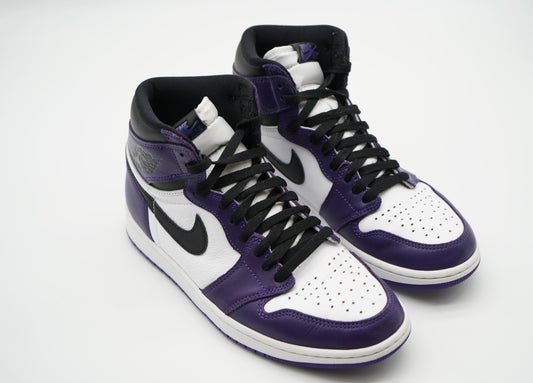 Jordan 1 Retro High Court Purple White