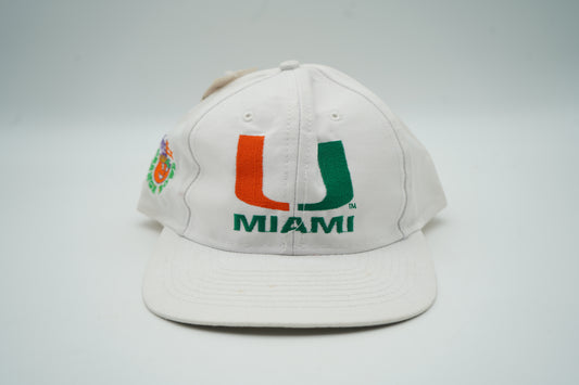 Vintage 90's Miami Hurricanes Hat