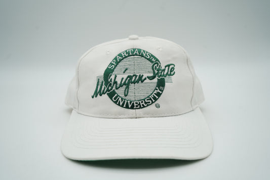 Vintage 90's Michigan State Snapback Hat