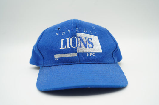 Vintage 90's Detroit Lions Signature Hat