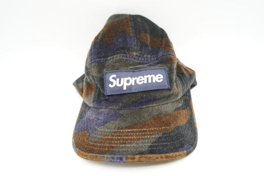 Supreme Velvet Camo Strapback Hat