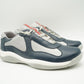 Prada Americas Cup Leather Navy/Gray