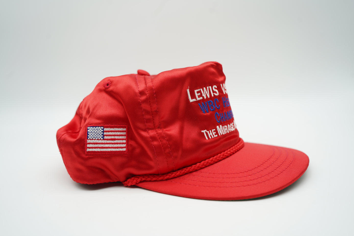 Vintage 1993 Lewis vs Tucker Championship Boxing Hat