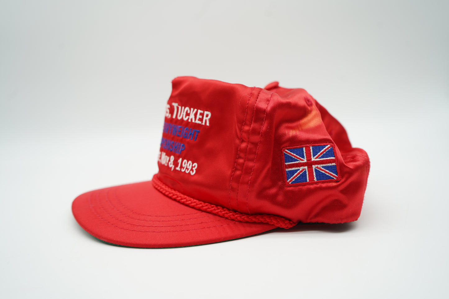 Vintage 1993 Lewis vs Tucker Championship Boxing Hat