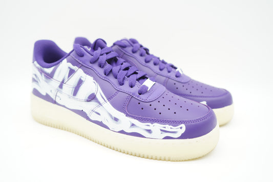Nike Air Force 1 Low '07 QS Purple Skeleton Halloween (2021)