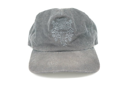 Chrome Hearts Dagger Cordoruy Cap Black