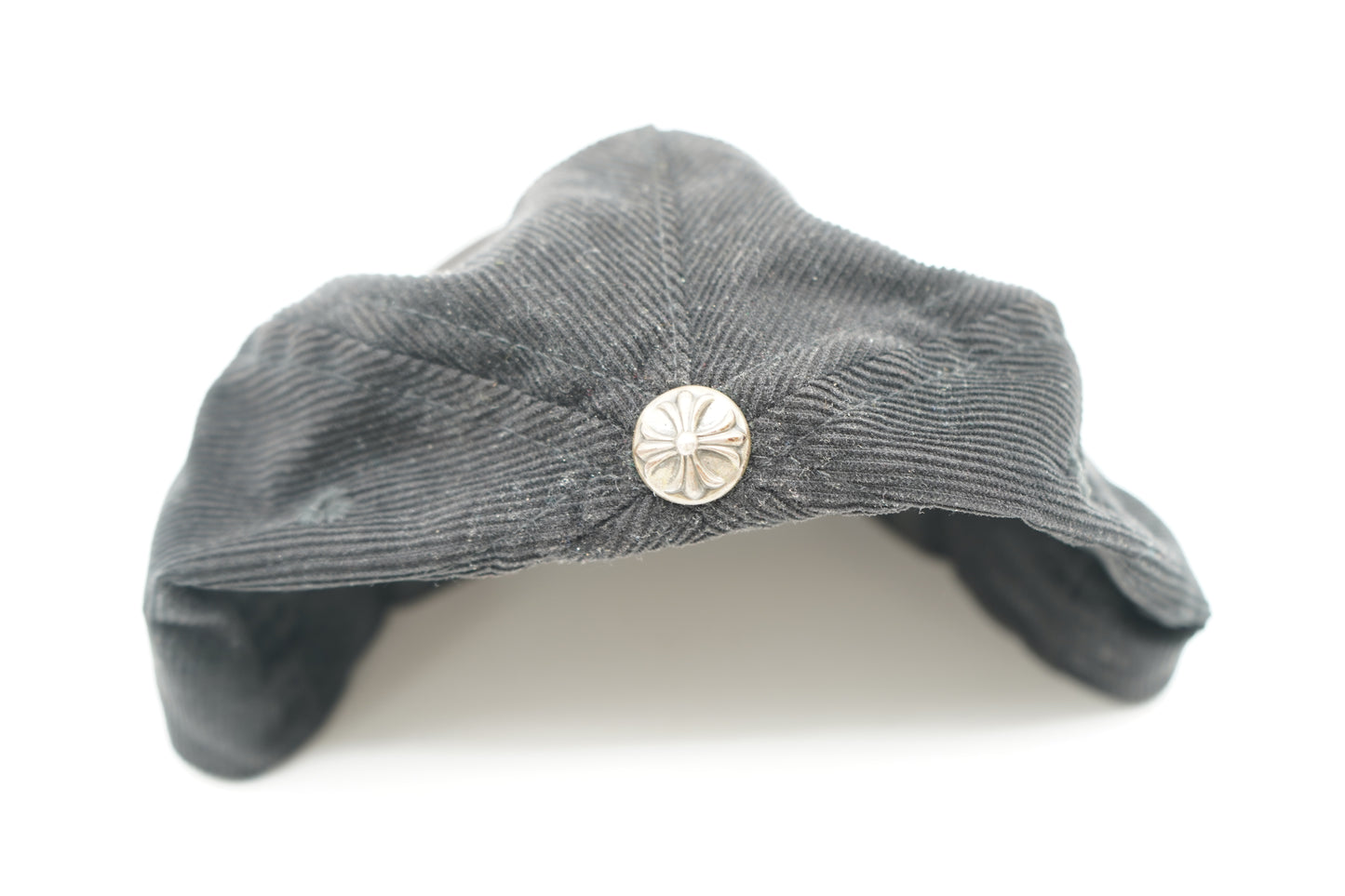 Chrome Hearts Dagger Cordoruy Cap Black