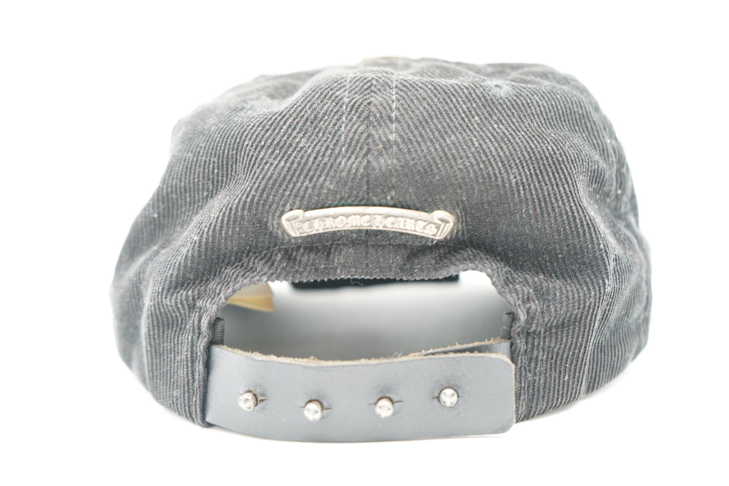 Chrome Hearts Dagger Cordoruy Cap Black