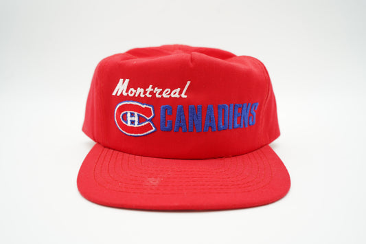 Vintage CCM Montreal Canadiens Snapback Hat