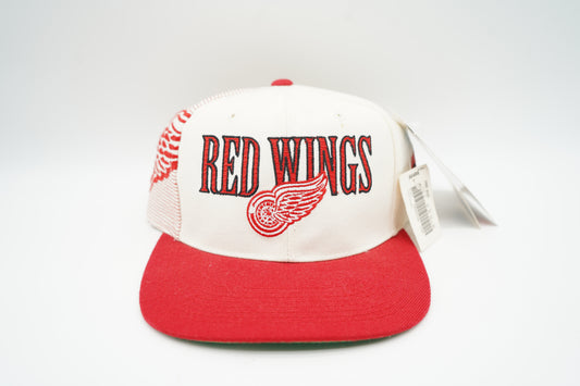 Vintage NWT Detroit Red Wings Shadow Hat