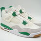 Nike SB Pine Green Jordan 4's
